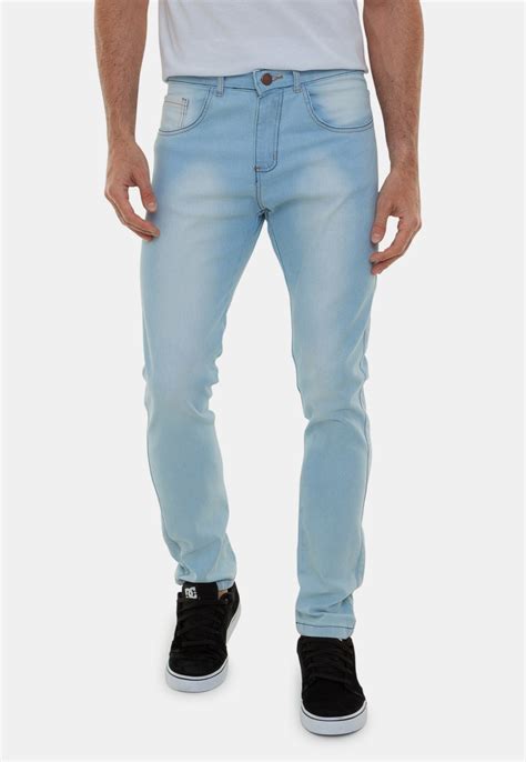 calça jeans clara masculina